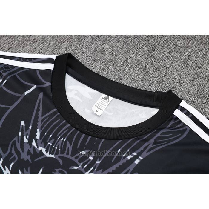 Chandal del Real Madrid Dragon Manga Corta 2024-2025 Negro - Pantalon Corto